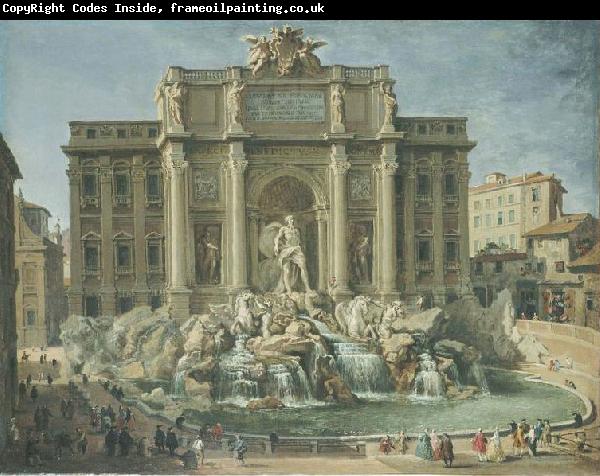 Giovanni Paolo Pannini Fountain of Trevi, Rome